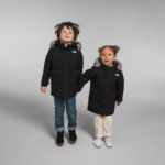 The North Face ropa NFHLJL1155 negro niños parka ártica