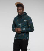 The North Face ropa NFHLJL116 estampado de textura de camuflaje azul marino Summit hombres jersey alpino polartec 100