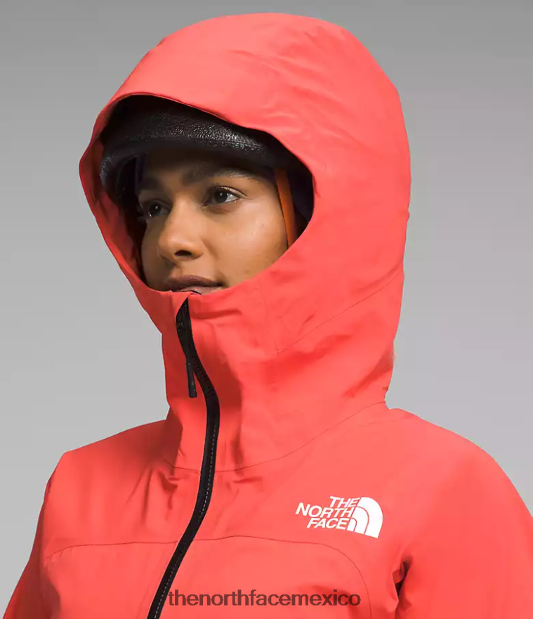 The North Face ropa NFHLJL1173 naranja radiante mujer Chaqueta Summit Series Chamlang Futurelight - Image 4