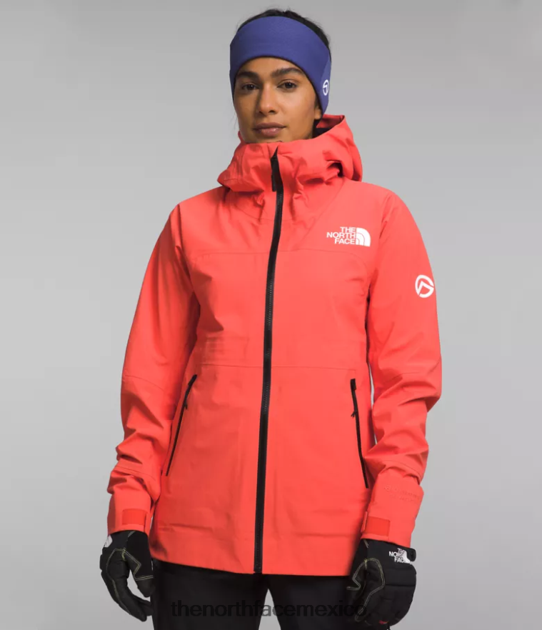 The North Face ropa NFHLJL1173 naranja radiante mujer Chaqueta Summit Series Chamlang Futurelight - Image 1