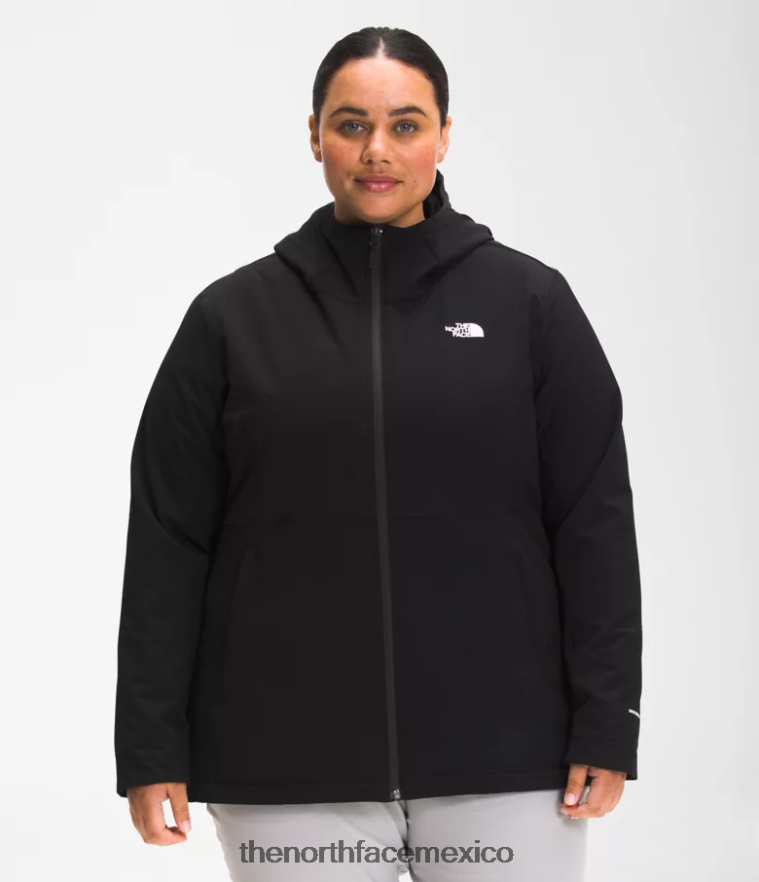 The North Face ropa NFHLJL1176 negro mujer sudadera con capucha de shelbe raschel - Image 1