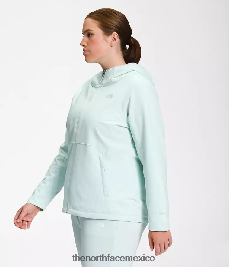 The North Face ropa NFHLJL1178 claraboya azul mujer sudadera con capucha de shelbe raschel - Image 3