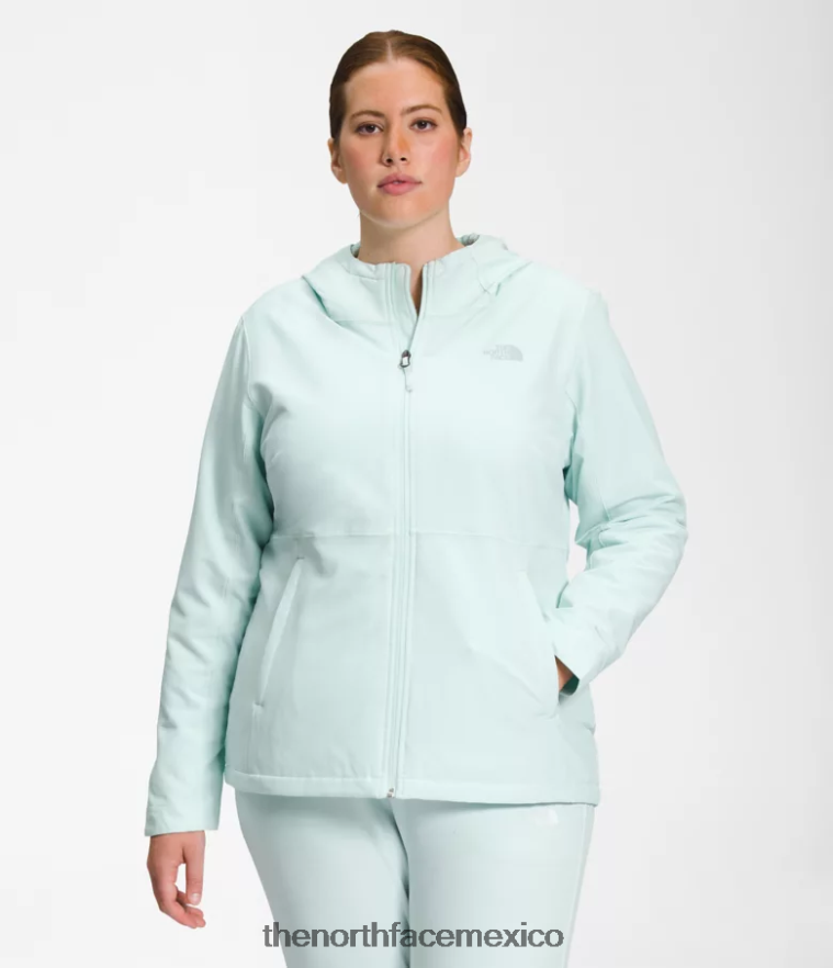 The North Face ropa NFHLJL1178 claraboya azul mujer sudadera con capucha de shelbe raschel - Image 1
