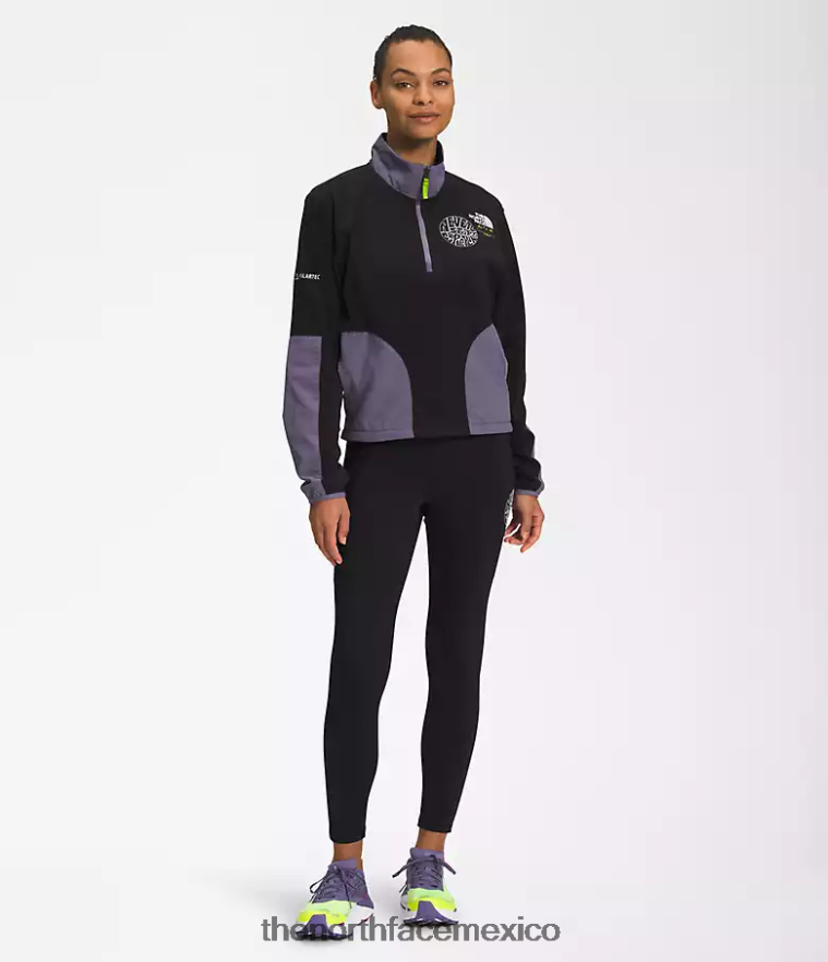The North Face ropa NFHLJL1181 tnf negro/pizarra lunar mujer trailwear fantasía cresta -cremallera - Image 2