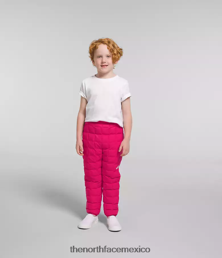 The North Face ropa NFHLJL1189 señor. rosa niños pantalones termoball reversibles - Image 2