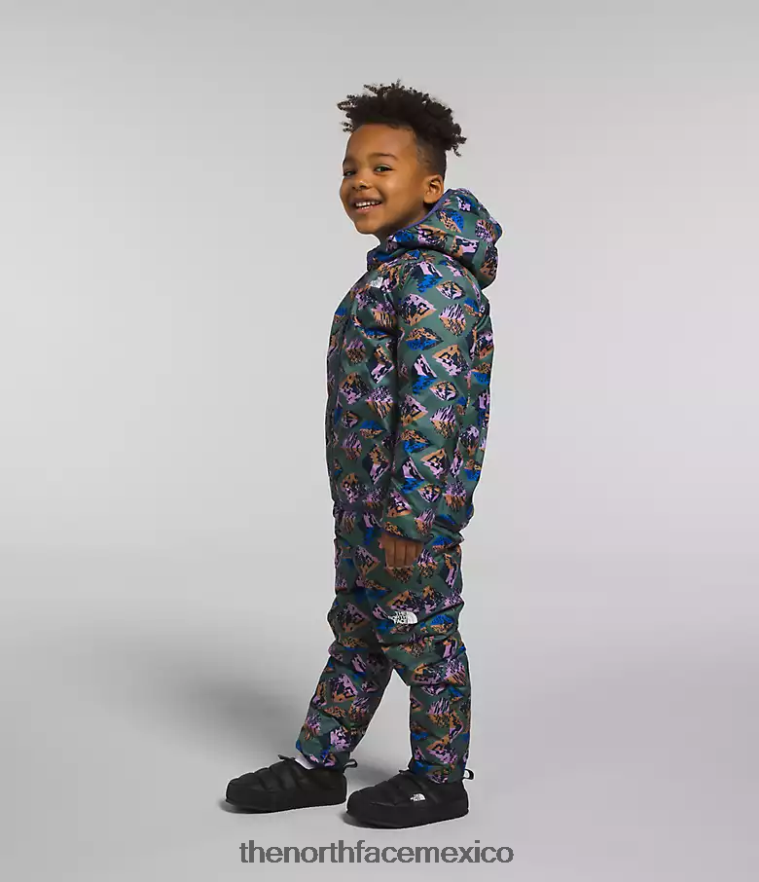 The North Face ropa NFHLJL1191 cueva azul niños pantalones termoball reversibles - Image 4