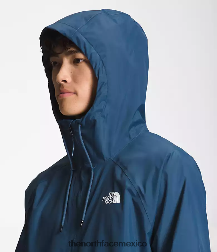 The North Face ropa NFHLJL1195 azul sombreado hombres sudadera con capucha anora lluvia - Image 4
