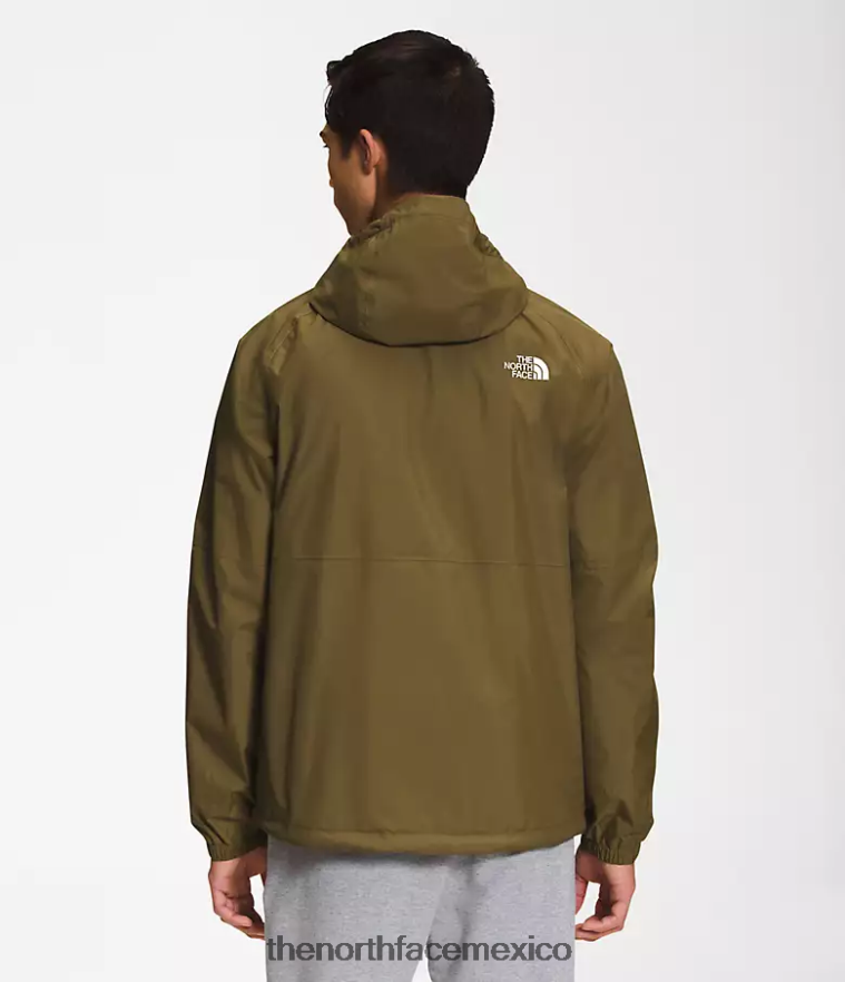 The North Face ropa NFHLJL1197 oliva militar hombres sudadera con capucha anora lluvia - Image 2