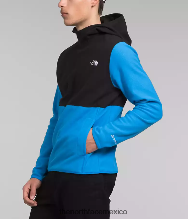 The North Face ropa NFHLJL119 azul óptico/negro tnf hombres jersey alpino polartec 100 - Image 3