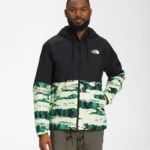 The North Face ropa NFHLJL1201 estampado de camuflaje tnf negro/marrón utilitario hombres sudadera con capucha anora lluvia
