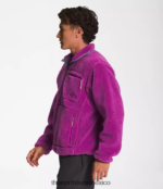 The North Face ropa NFHLJL120 flor de cactus púrpura/pizarra lunar hombres jersey de pelo extremo - Image 3