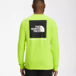 The North Face ropa NFHLJL1213 led amarillo/tnf negro hombres camiseta de manga larga con caja nse