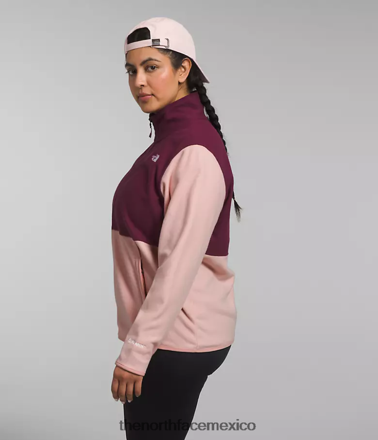 The North Face ropa NFHLJL1225 musgo rosa/morana mujer más chaqueta alpina polartec 100 - Image 3