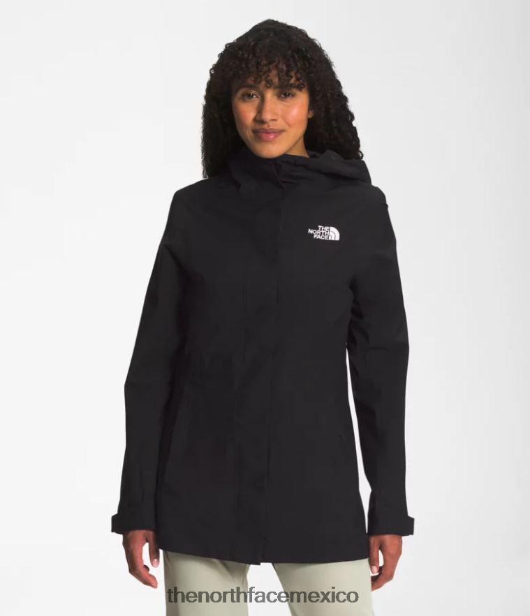 The North Face ropa NFHLJL1226 negro mujer chaqueta impermeable City Breeze - Image 1