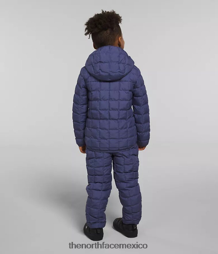 The North Face ropa NFHLJL1237 cueva azul niños chamarra reversible con capucha y termobola - Image 3