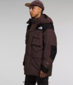 The North Face ropa NFHLJL1244 marrón carbón/negro tnf hombres parka con aislamiento coldworks - Image 3
