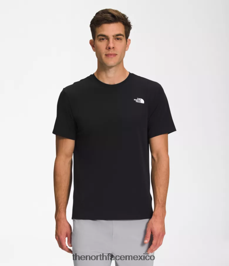 The North Face ropa NFHLJL1255 negro hombres deambular de manga corta - Image 1