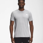 The North Face ropa NFHLJL1256 fusionar gris brezo hombres deambular de manga corta
