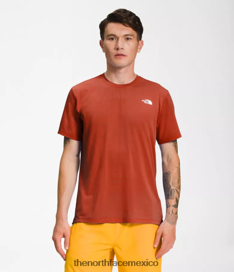 The North Face ropa NFHLJL1257 bronce oxidado hombres deambular de manga corta - Image 1