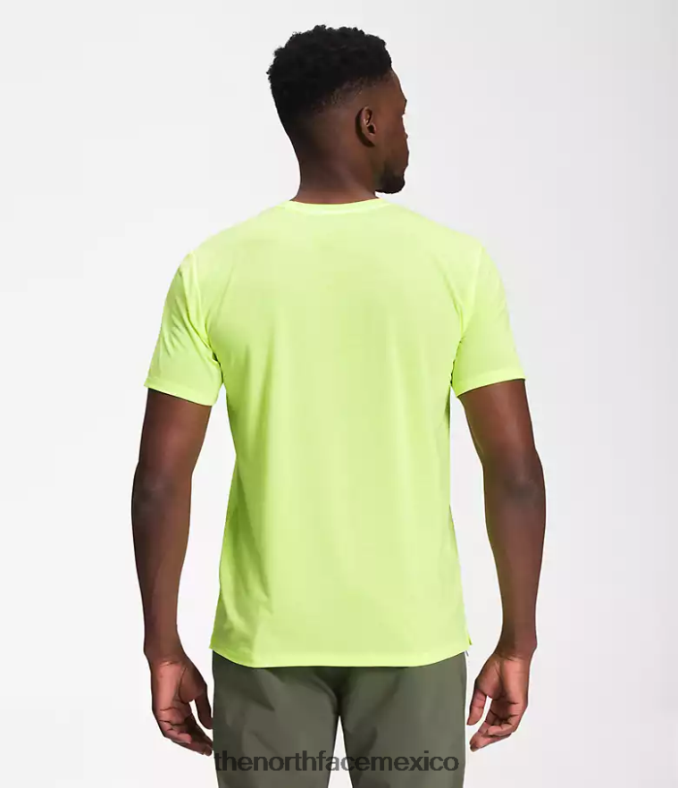The North Face ropa NFHLJL1258 led amarillo hombres deambular de manga corta - Image 2