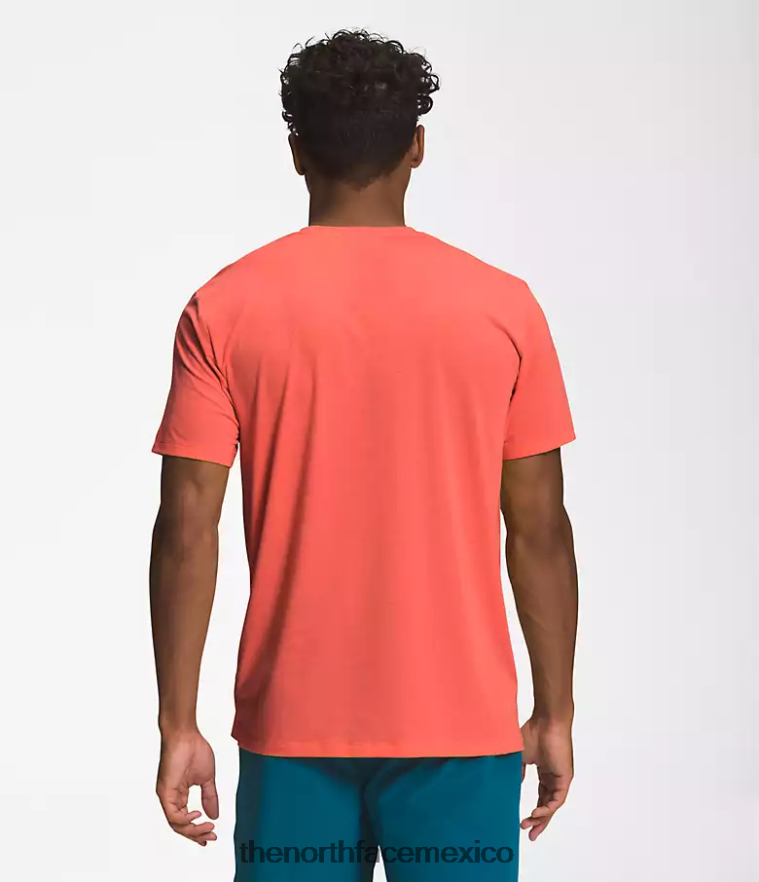 The North Face ropa NFHLJL1261 naranja retra hombres deambular de manga corta - Image 2