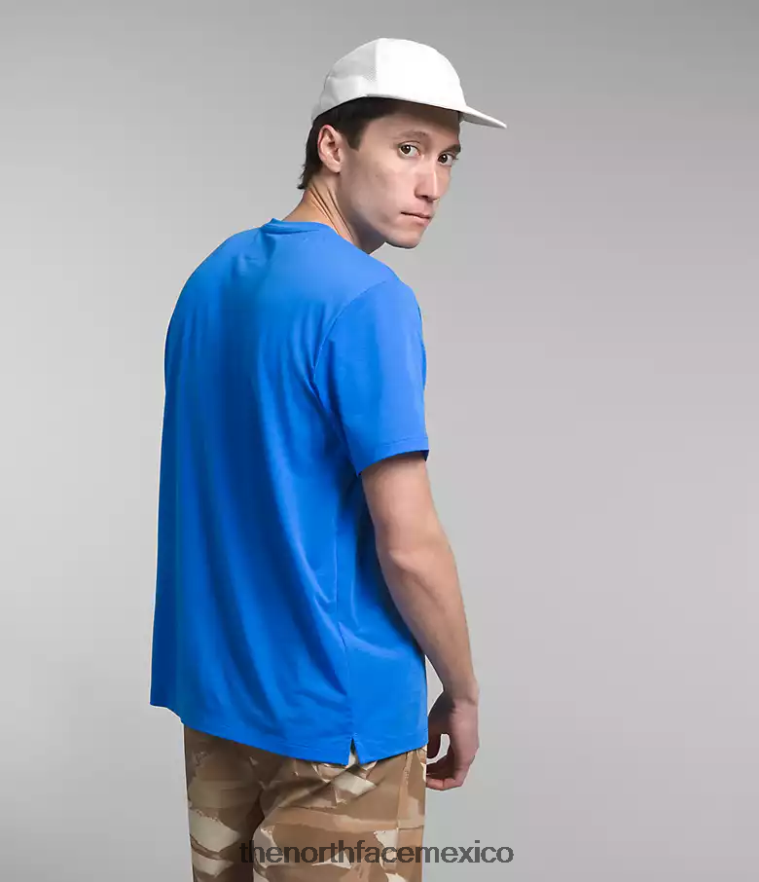 The North Face ropa NFHLJL1263 azul optico hombres deambular de manga corta - Image 2