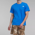 The North Face ropa NFHLJL1263 azul optico hombres deambular de manga corta