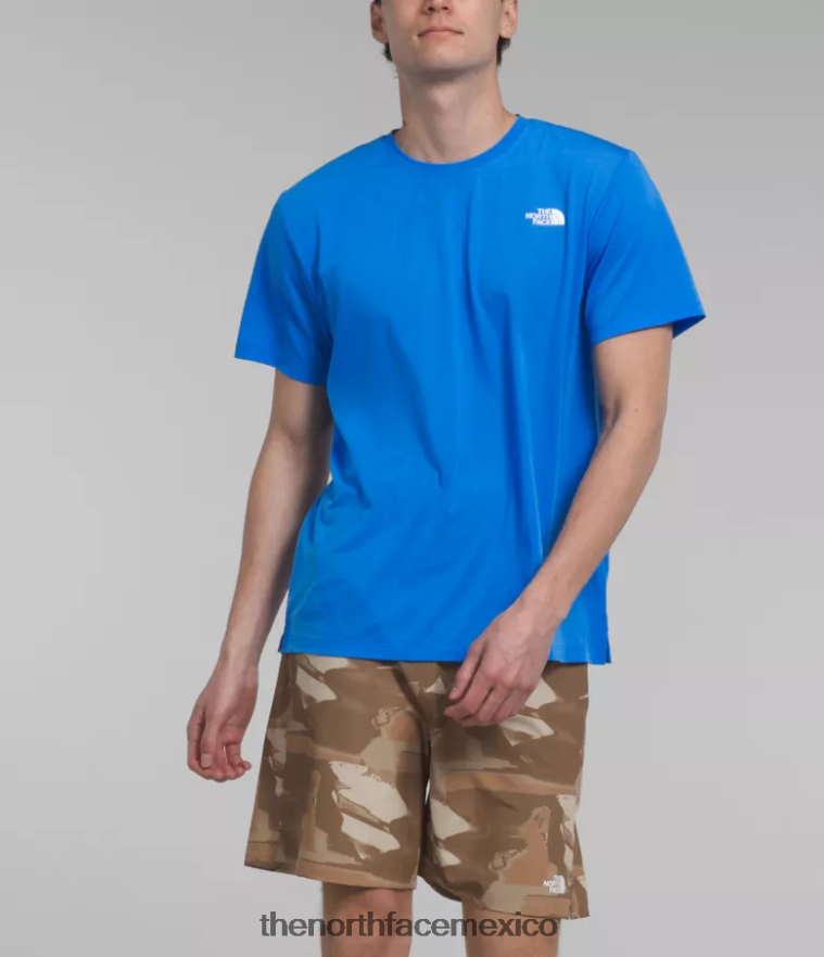 The North Face ropa NFHLJL1263 azul optico hombres deambular de manga corta - Image 1