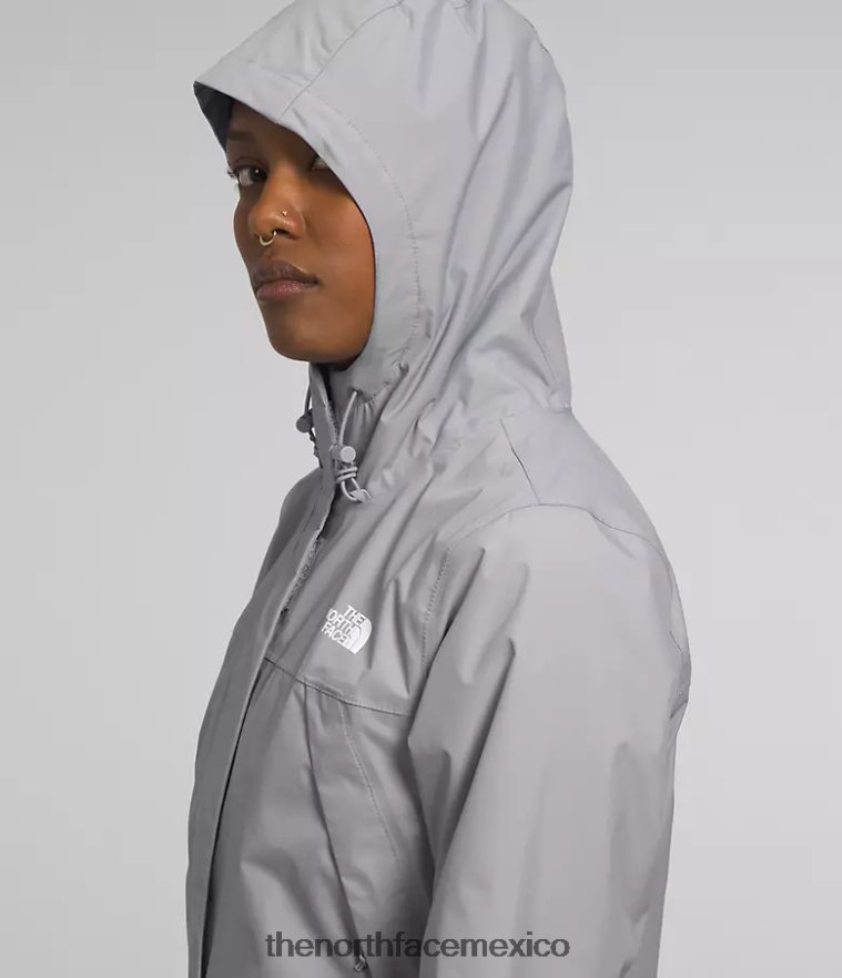 The North Face ropa NFHLJL1274 fusionar gris mujer chaqueta anora - Image 4