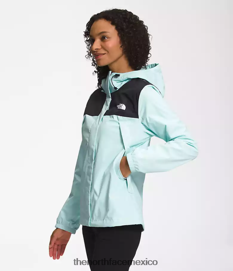 The North Face ropa NFHLJL1277 tnf negro/azul claro mujer chaqueta anora - Image 3