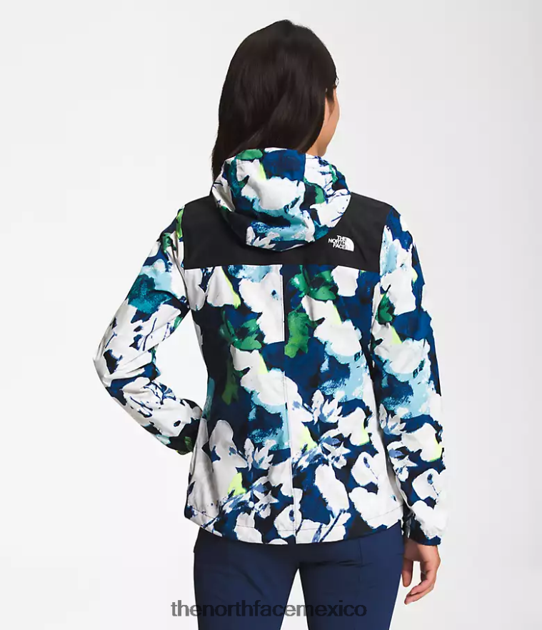The North Face ropa NFHLJL1278 tnf negro/azul marino summt estampado floral abstracto mujer chaqueta anora - Image 2