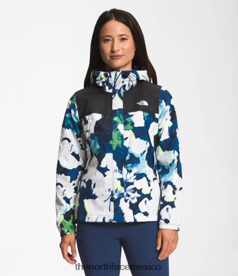 The North Face ropa NFHLJL1278 tnf negro/azul marino summt estampado floral abstracto mujer chaqueta anora - Image 1