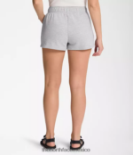 The North Face ropa NFHLJL1287 tnf gris claro jaspeado/tnf blanco mujer pantalones cortos de lana con media cúpula - Image 2