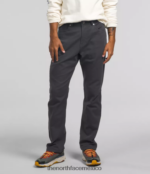 The North Face ropa NFHLJL128 gris asfalto hombres pantalones de campo con 5 bolsillos