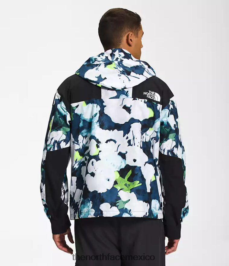 The North Face ropa NFHLJL1293 estampado floral abstracto azul marino smmt hombres 86 chaqueta retro de montaña - Image 2