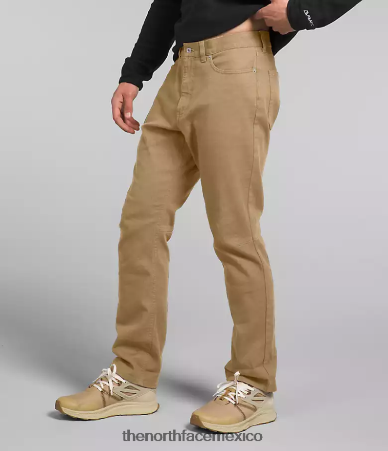 The North Face ropa NFHLJL129 piedra caqui hombres pantalones de campo con 5 bolsillos - Image 3