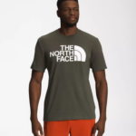 The North Face ropa NFHLJL1303 nuevo verde topo/blanco tnf hombres camiseta de manga corta con media cúpula