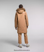 The North Face ropa NFHLJL1313 mantequilla de almendras mujer parka ártica premium - Image 3