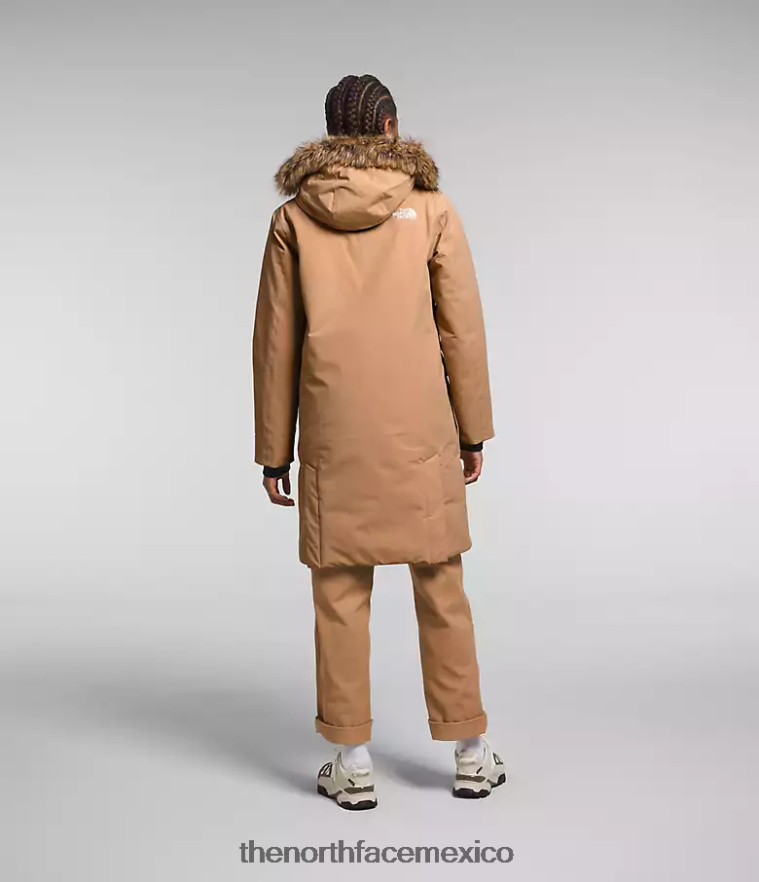 The North Face ropa NFHLJL1313 mantequilla de almendras mujer parka ártica premium - Image 3