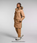 The North Face ropa NFHLJL1313 mantequilla de almendras mujer parka ártica premium - Image 4