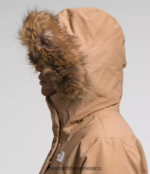 The North Face ropa NFHLJL1313 mantequilla de almendras mujer parka ártica premium - Image 6