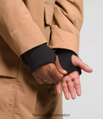 The North Face ropa NFHLJL1313 mantequilla de almendras mujer parka ártica premium - Image 8