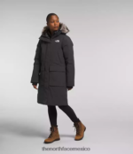 The North Face ropa NFHLJL1314 gris asfalto mujer parka ártica premium - Image 3