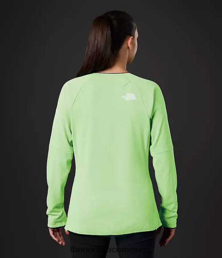 The North Face ropa NFHLJL162 pátina verde mujer equipo de lana futura de la serie cumbre - Image 2