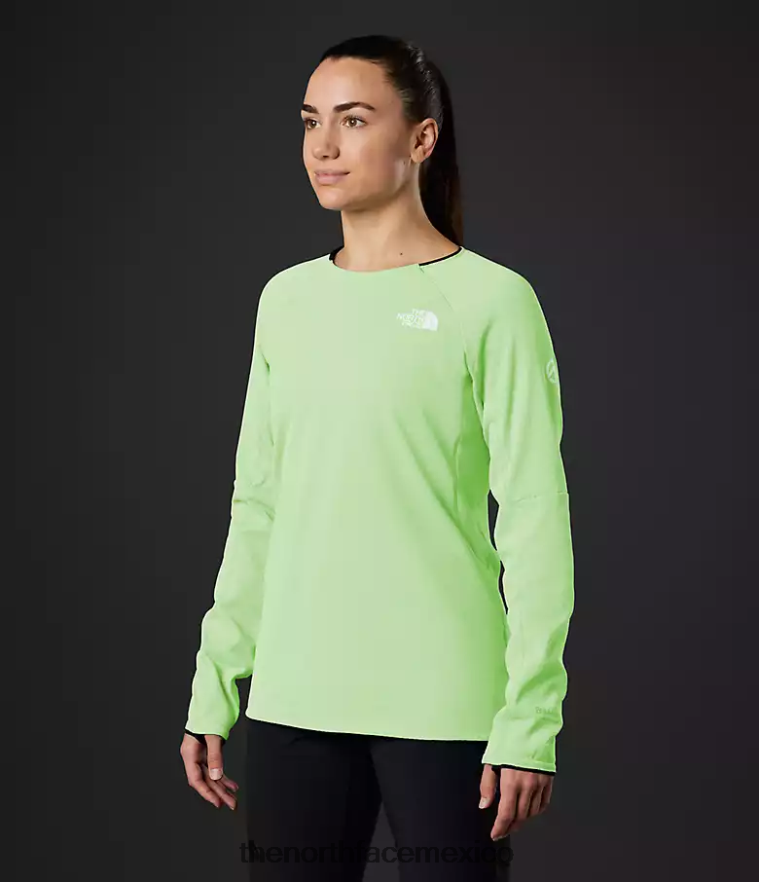 The North Face ropa NFHLJL162 pátina verde mujer equipo de lana futura de la serie cumbre - Image 3