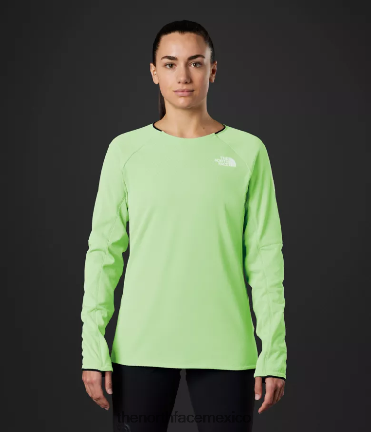 The North Face ropa NFHLJL162 pátina verde mujer equipo de lana futura de la serie cumbre - Image 1