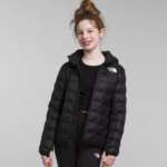 The North Face ropa NFHLJL181 negro niños chaqueta térmica con capucha