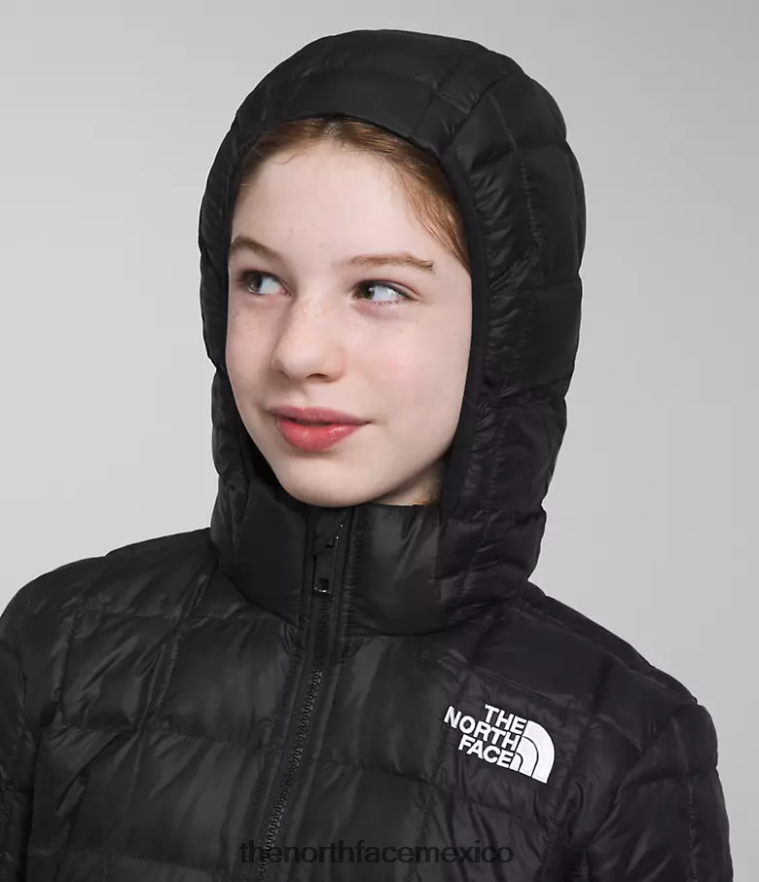 The North Face ropa NFHLJL181 negro niños chaqueta térmica con capucha - Image 4