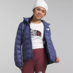 The North Face ropa NFHLJL182 cueva azul niños chaqueta térmica con capucha