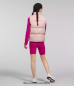 The North Face ropa NFHLJL188 musgo rosa niños chaleco retro nuptse 1996 - Image 3